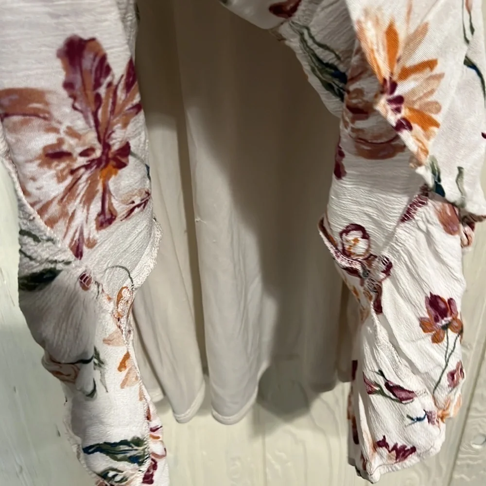 ALTAR’D State Floral Wrap Dress, Size S